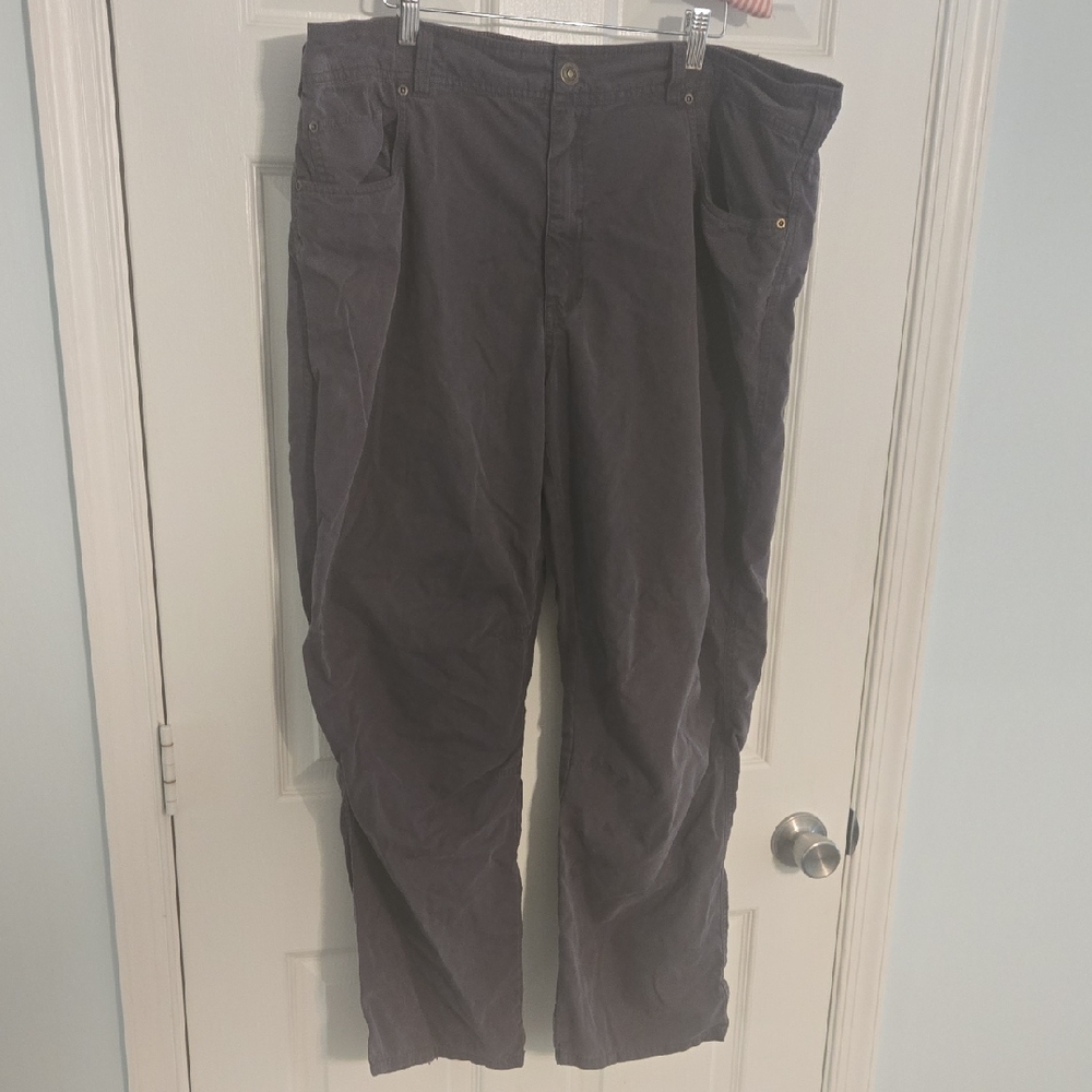 Orvis Men's Charcoal Corduroy Pants